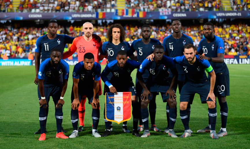 Once inicial de la selección francesa