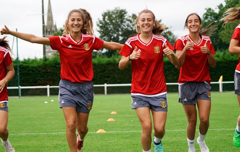 La Selección española Sub-20 femenina se entrena en Francia