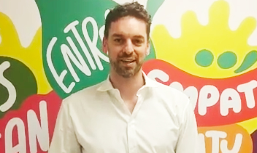 Pau Gasol manda su mensaje de ánimo a las jugadoras de la Selección