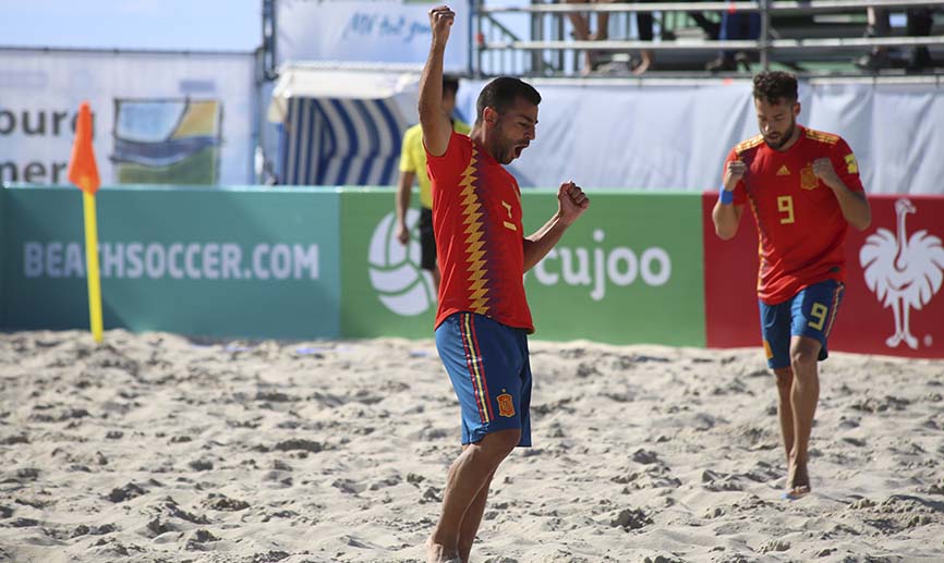 GALERÍA | España conquista la 2ª etapa de la Euro Beach Soccer League