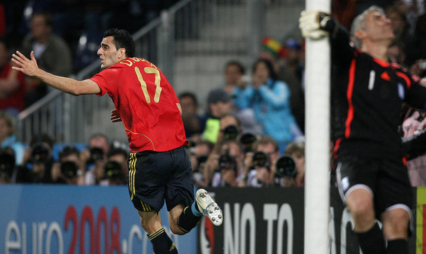 Los goles de Güiza en la Euro 2008