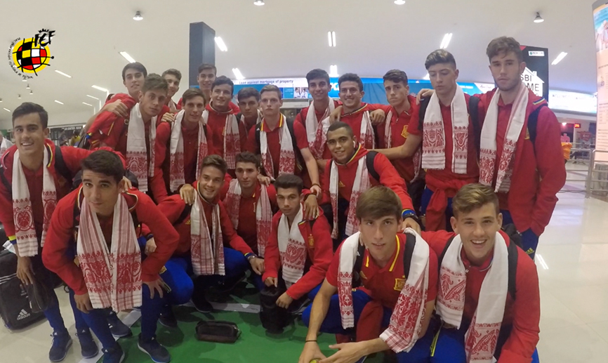 ¡Así ha sido el viaje de la Sub-17 a Guwahati!