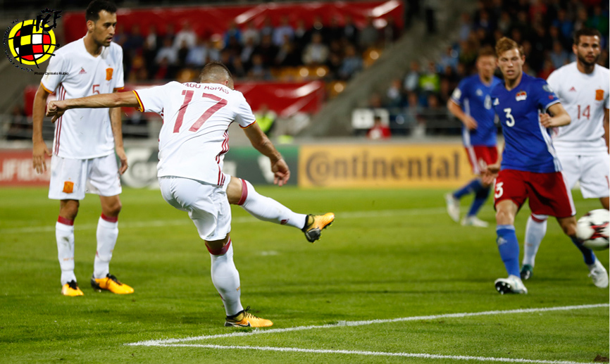 Iago Aspas marca su segundo gol del partido