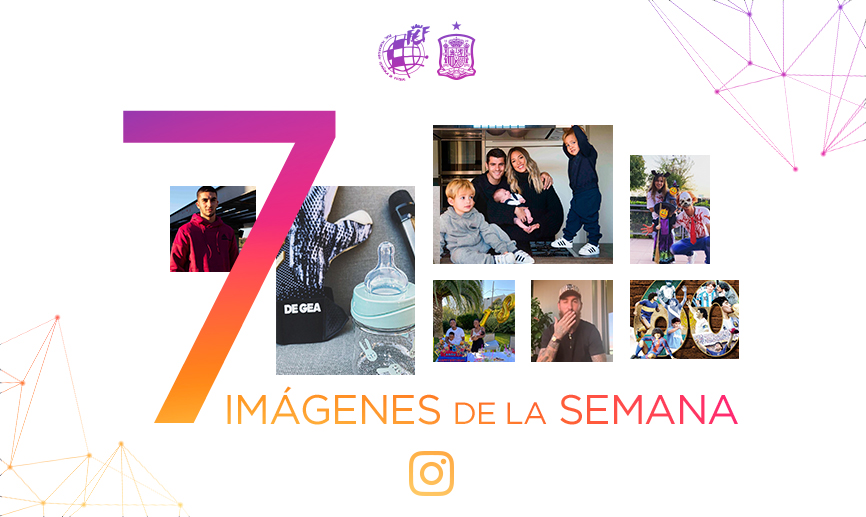 La semana de los jugadores de la Selección española, en Instagram