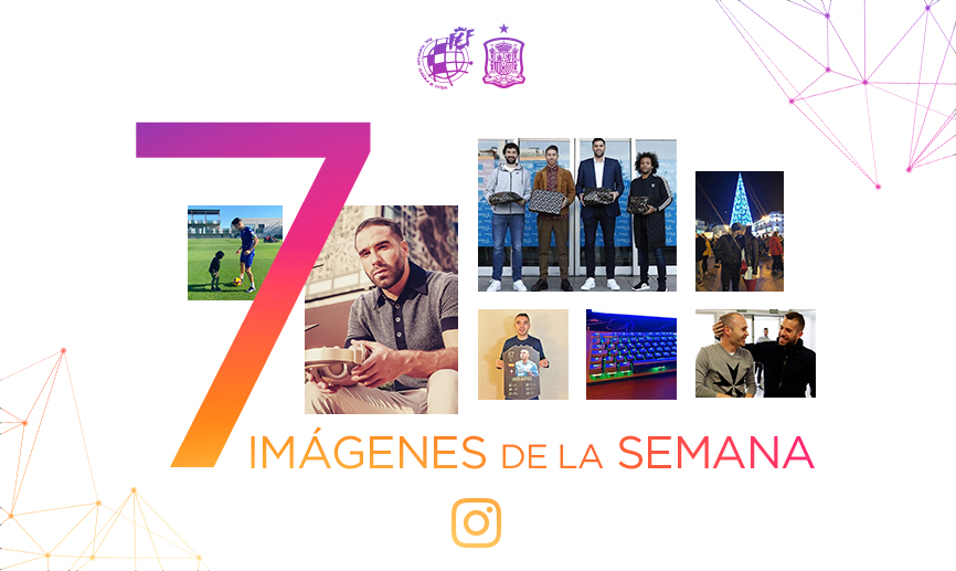 Fútbol, familia y ambiente prenavideño protagonizan el Instagram de nuestros internacionales