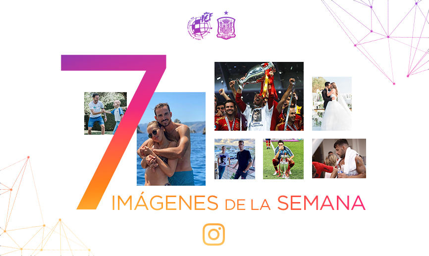 Siete días de Instagram para los jugadores de la Selección española