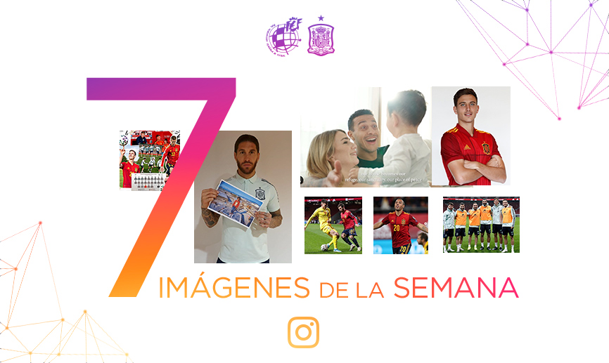 La semana de los internacionales, en instagram
