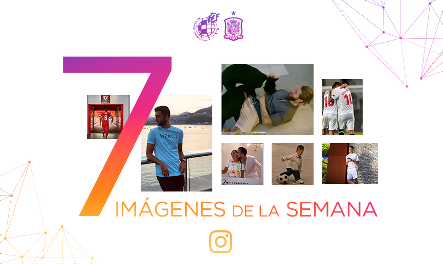 Siete días de Instagram para los jugadores de la Selección española