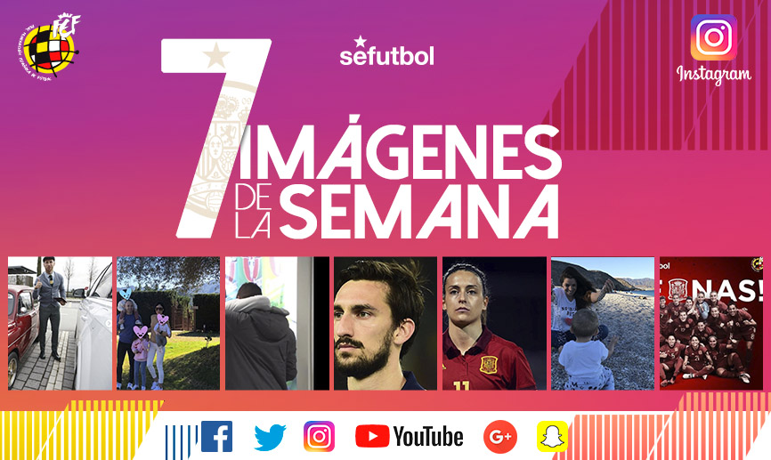 ¡Nos colamos en el Instagram de varios de nuestros internacionales!