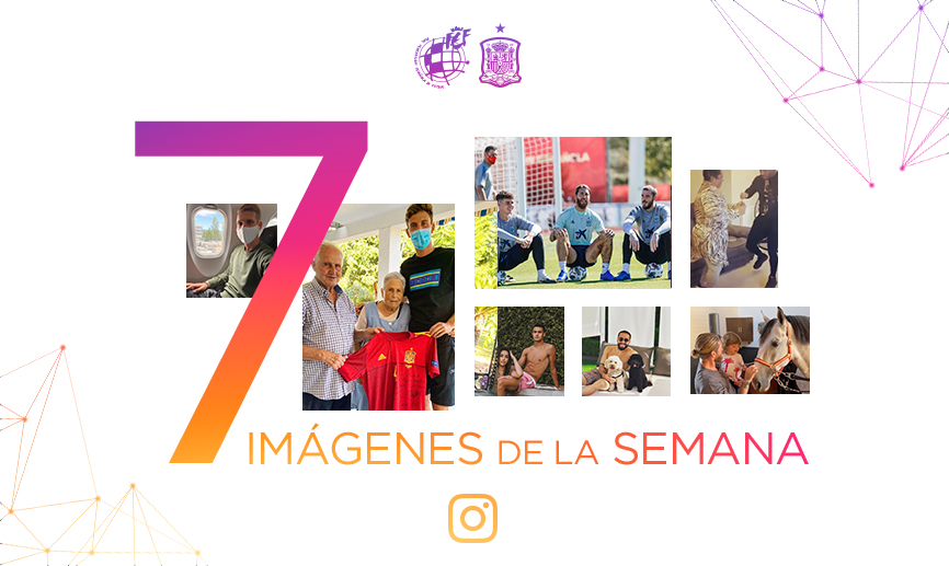 Siete días de Instagram para los jugadores de la Selección española