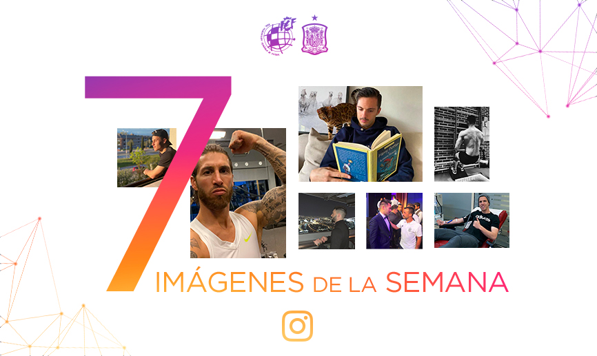 Nuestros internacionales también se quedan en casa en Instagram