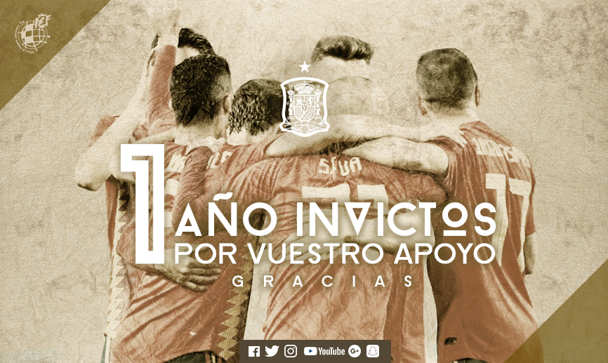 España termina el 2017 invicta