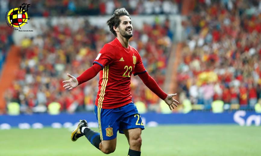 Isco, jugador de la Selección