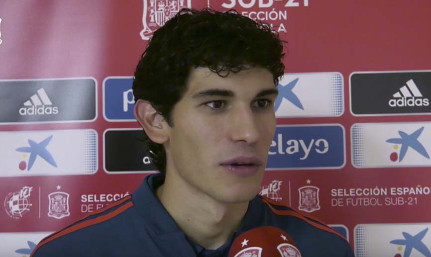 Jesús Vallejo: "Islandia es un equipo que defiende muy bien en bloque"