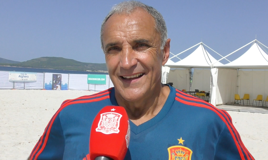Joaquín Alonso, seleccionador nacional de Fútbol Playa