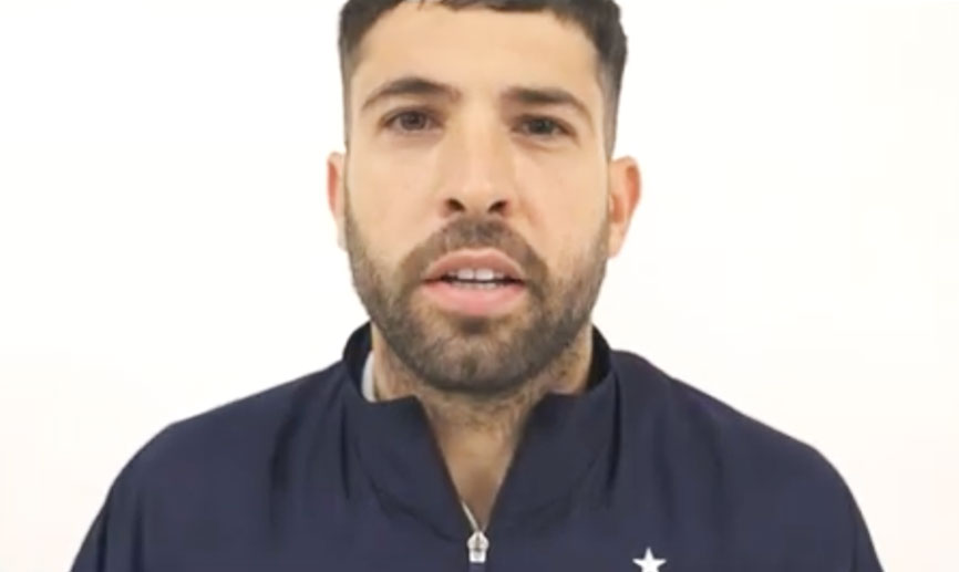 Jordi Alba, jugador de la Selección española