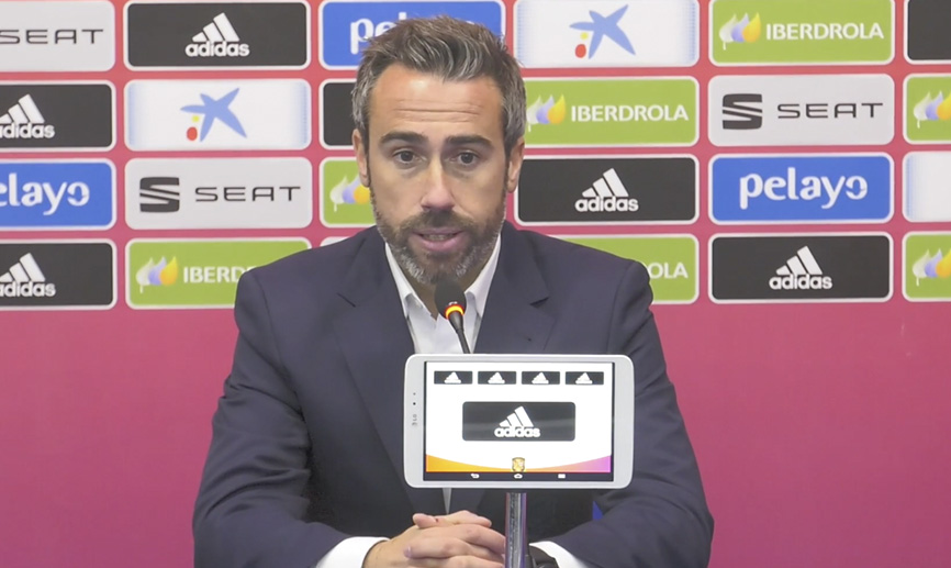 Jorge Vilda: "Esta victoria se la queremos dedicar a Mariona"