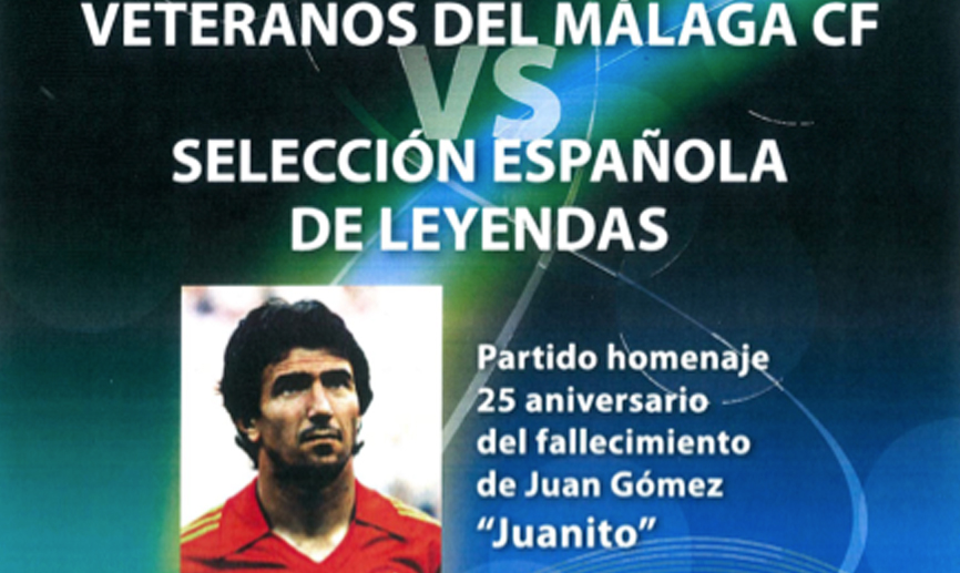 La Selección española de Leyendas se enfrentará a los veteranos del Málaga CF en Fuengirola