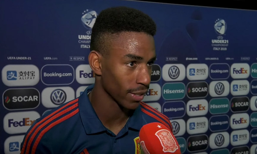 Junior Firpo: "El trabajo de hoy ha sido increíble"