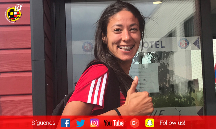 La Selección española ya se encuentra en Calais