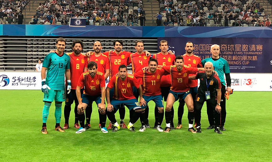 La Selección de Leyendas se proclama subcampeona del torneo de Shanghai