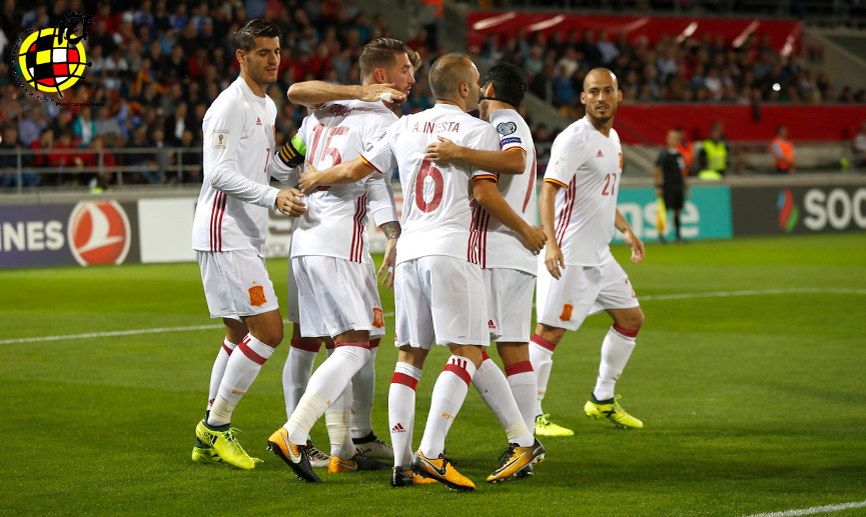 España frente a Liechtenstein