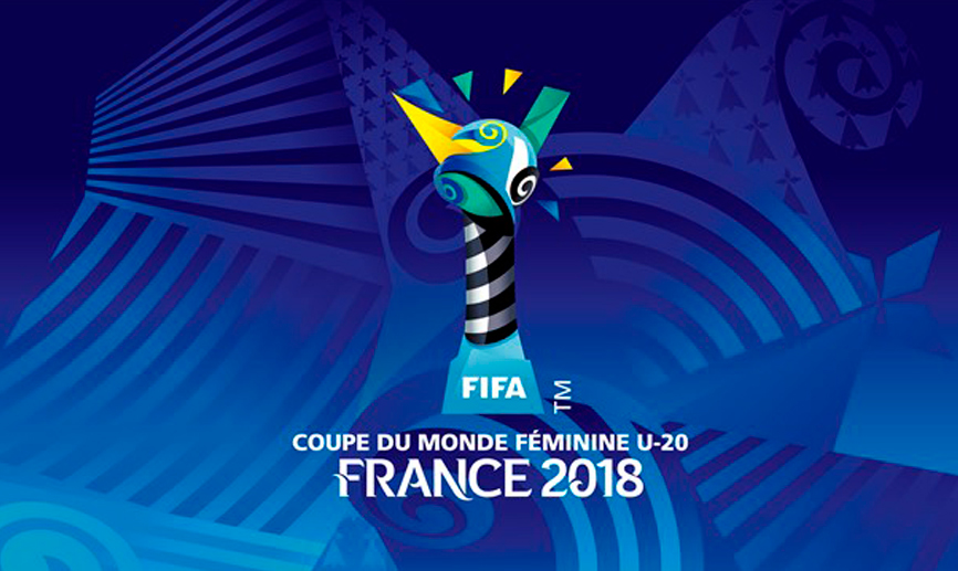 Logo del Mundial femenino Sub-20 de Francia 2018