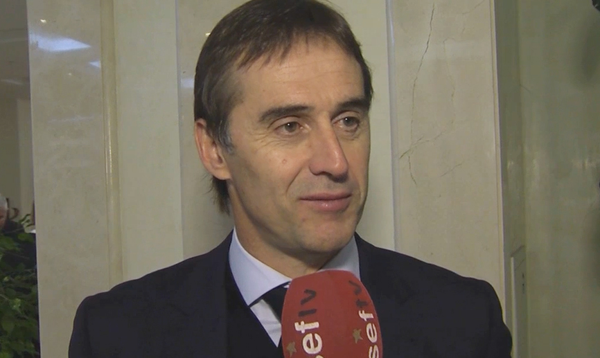 Julen Lopetegui valora el sorteo del Mundial para SEFUTBOL