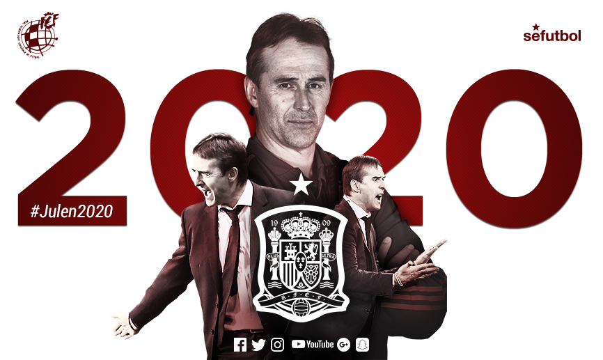 Julen Lopetegui renueva su cargo como seleccionador hasta el año 2020