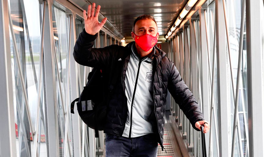 La Selección llega a La Coruña