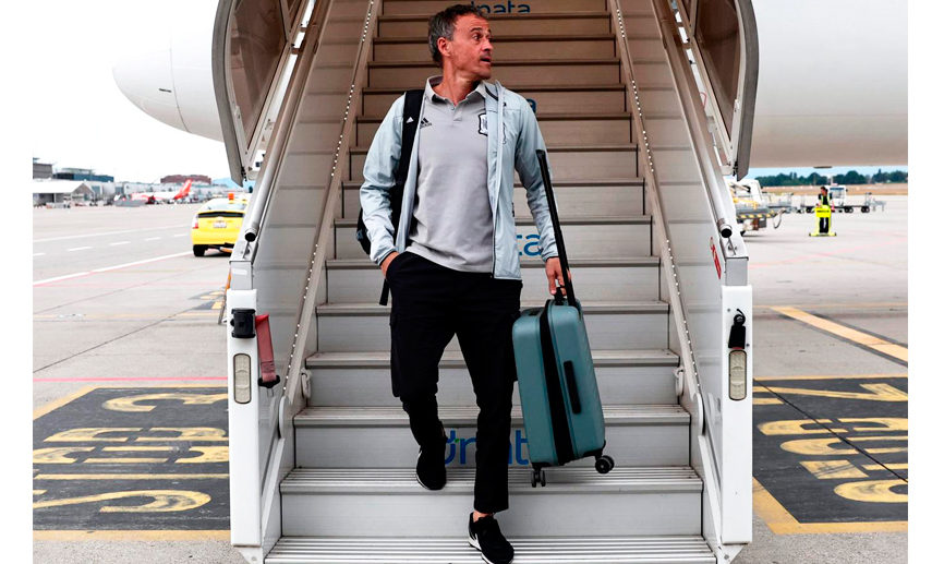 La Selección llega a Ginebra