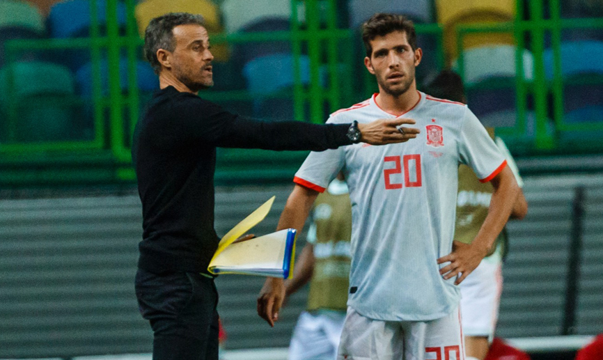 Luis Enrique: "Creo que hemos sido mejor equipo que Portugal"