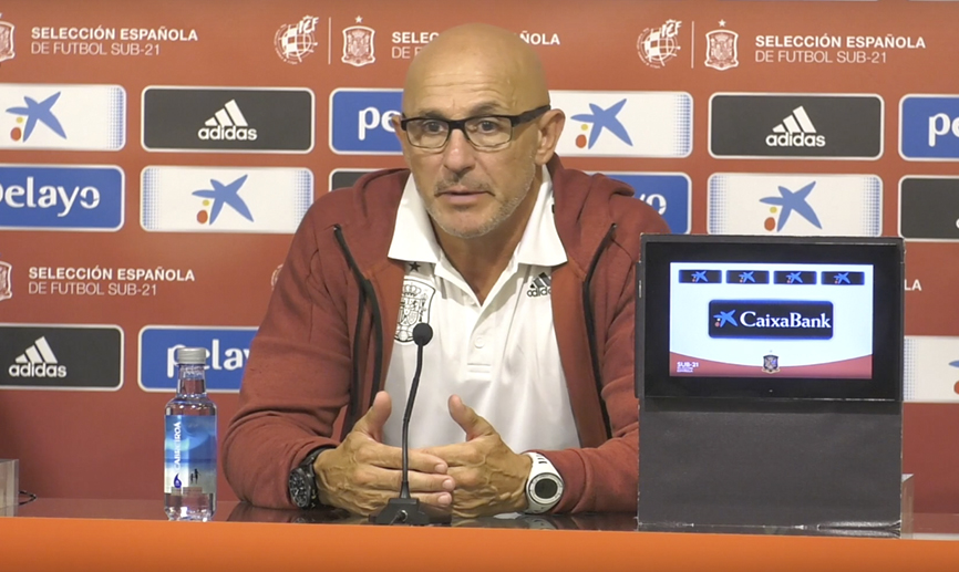 Luis de la Fuente: "Ha sido un partido de 80 minutos"