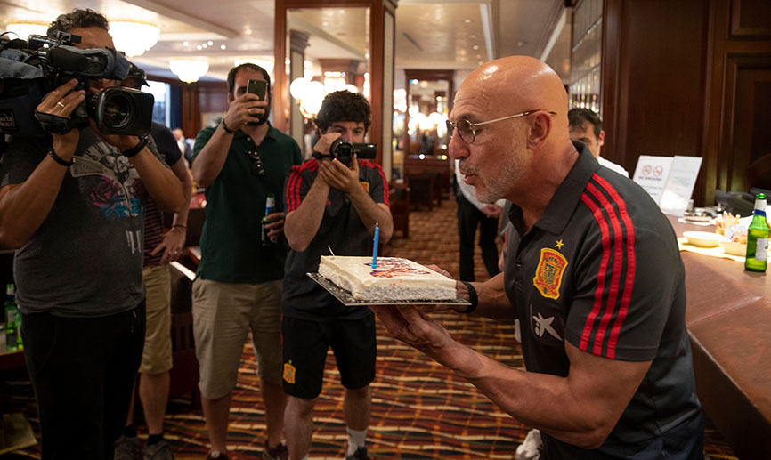 ¡Luis de la Fuente tiene un deseo claro por su cumpleaños!