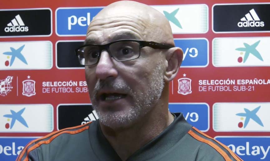 Luis de la Fuente: "Los jugadores están con un gran motivación"