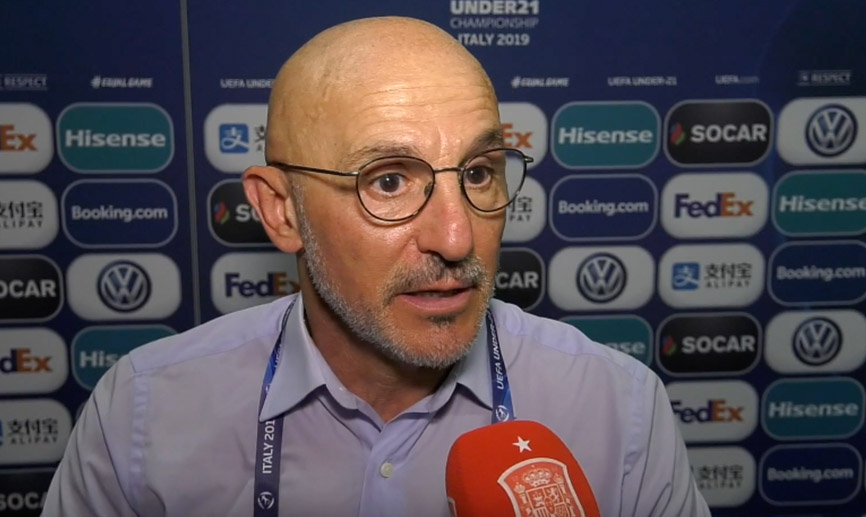 Luis de la Fuente: "Soy un afortunado por dirigir a este grupo"