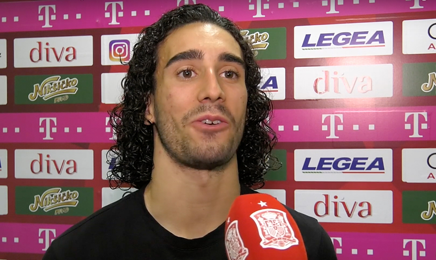 Marc Cucurella: "Hemos conseguido tres puntos muy importantes"