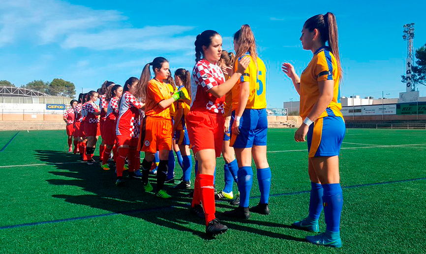 Momento del Campeonato de España de selecciones autonómicas Sub-16 y Sub-18 femeninas