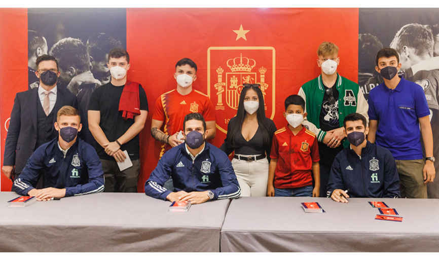 Los aficionados de la Selección disfrutan el Meet & Greet de Ginebra