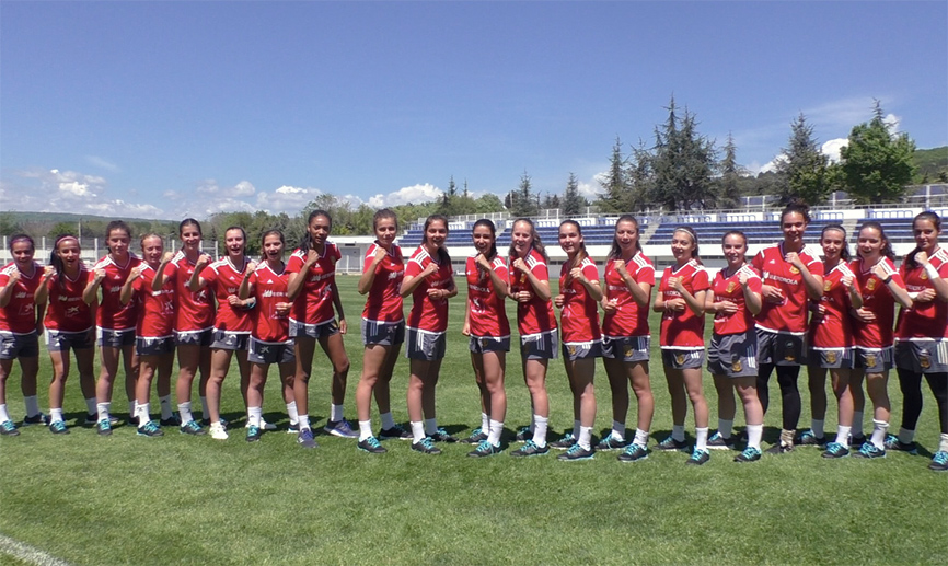 La Sub-17 femenina a los chicos para su partido
