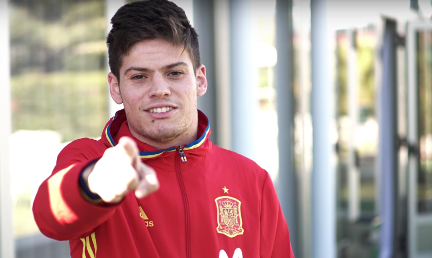 Los jugadores de la Selección española Sub-21 hacen un llamamiento a la afición murciana