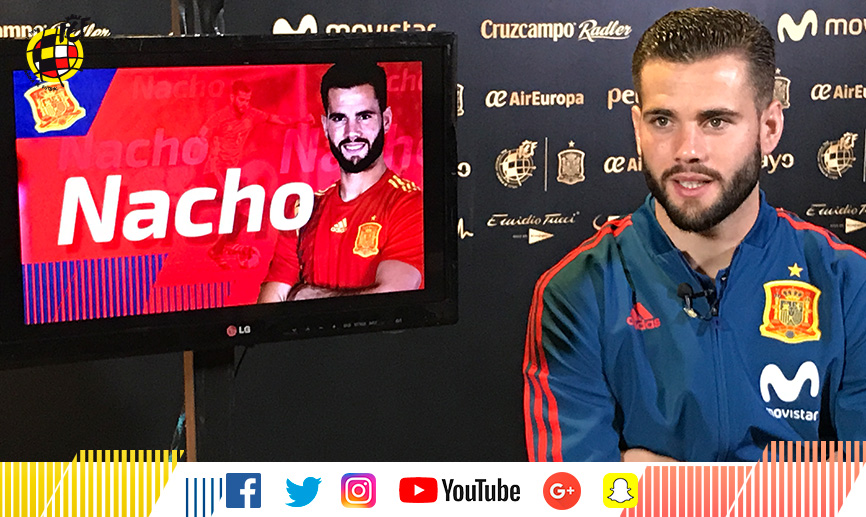 Nacho Fernández: "Estoy muy contento por volver otra vez con la Selección Española"