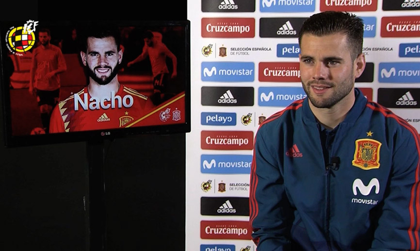 Nacho Fernández: "Afrontamos estos partidos con muchísima ilusión, sabemos que ambas selecciones son de un nivel altísimo"