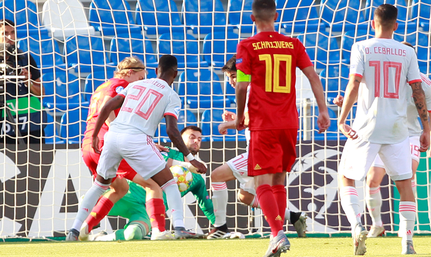 España - Bélgica, en imágenes