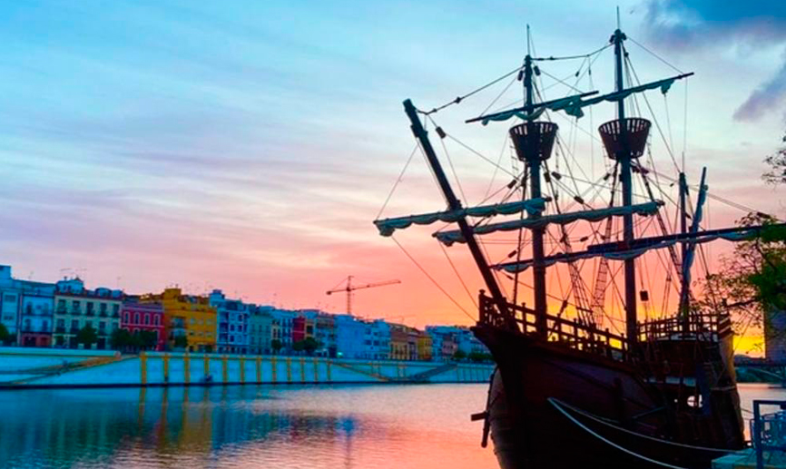 La Nao Victoria, en Sevilla