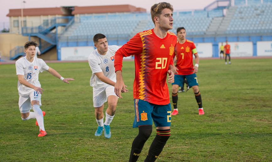 Navarro en un momento del juego