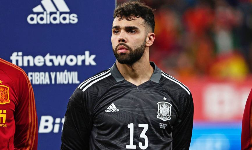 David Raya se convierte en el 29º jugador que debuta con España a las órdenes de Luis Enrique