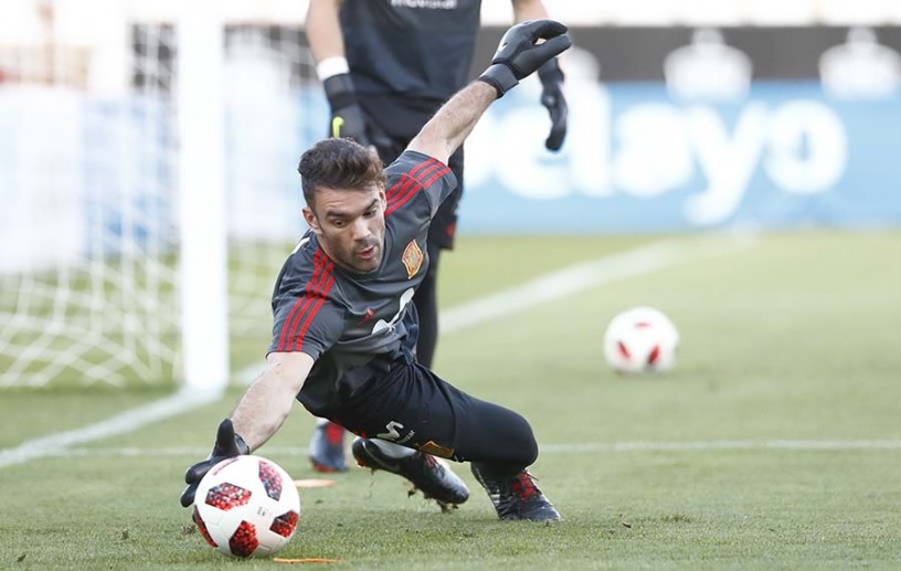VÍDEO | ¡Exhibición de la Sub-21 en el entrenamiento previo al encuentro contra Irlanda del Norte!