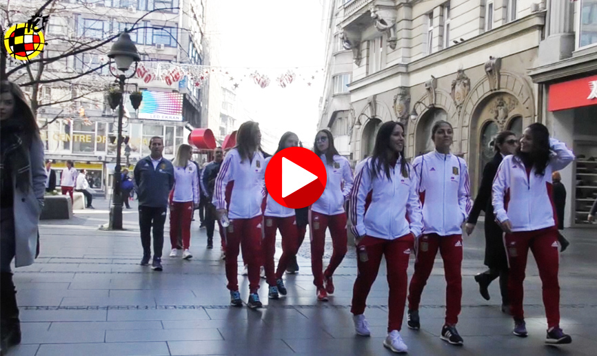 España, de paseo por Belgrado