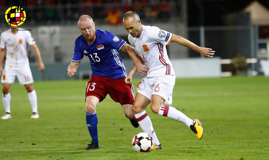 La Selección Española sigue sin perder su esencia "los pases"